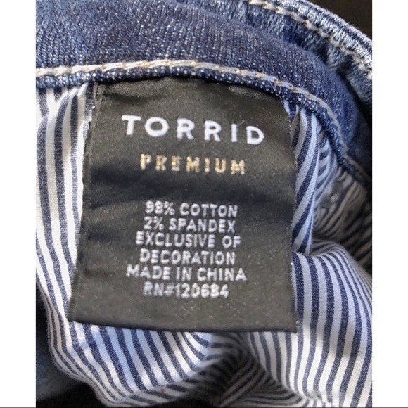 Torrid Premium Skinny Patched Jeans - Picture 5 of 5